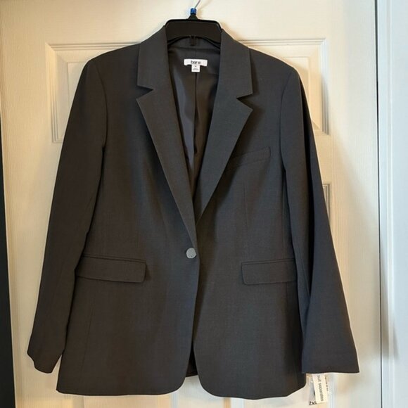 Bar III Jackets & Blazers - Bar III Gray Single Button Blazer NWT